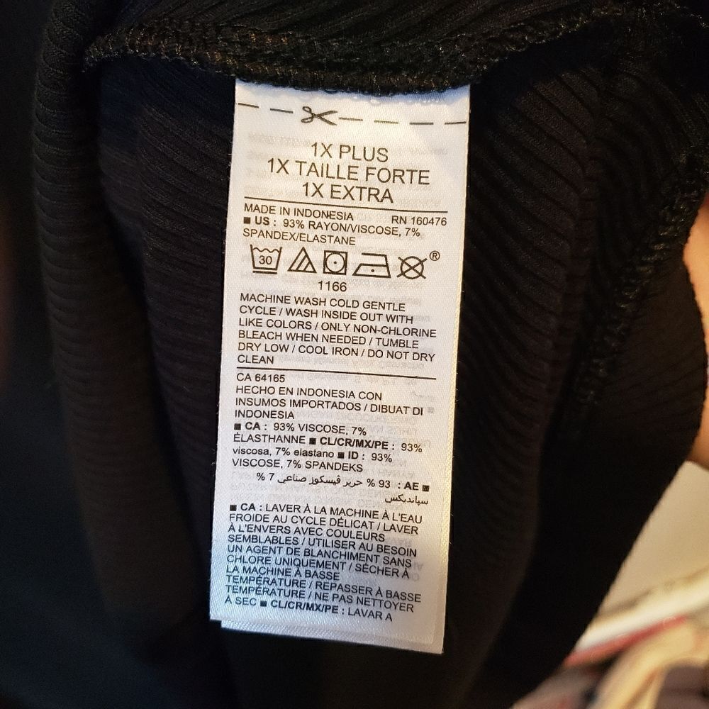 Old Navy ribbed dress, size 1X - Picture 6 of 7